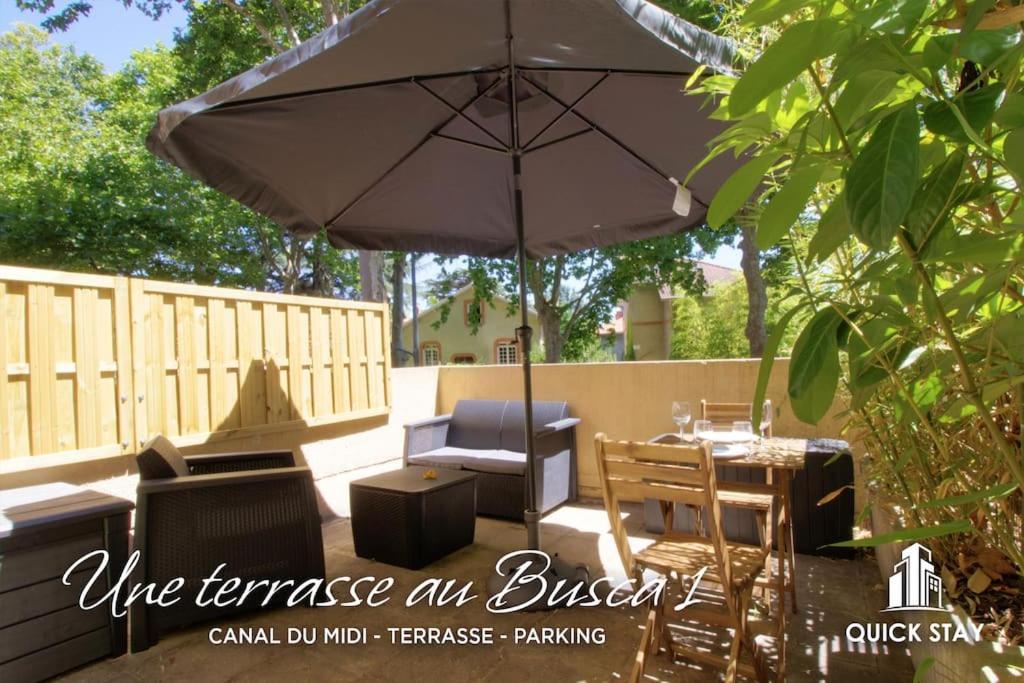 Studio Parking Terrasse Fibre Toulouse Exterior foto